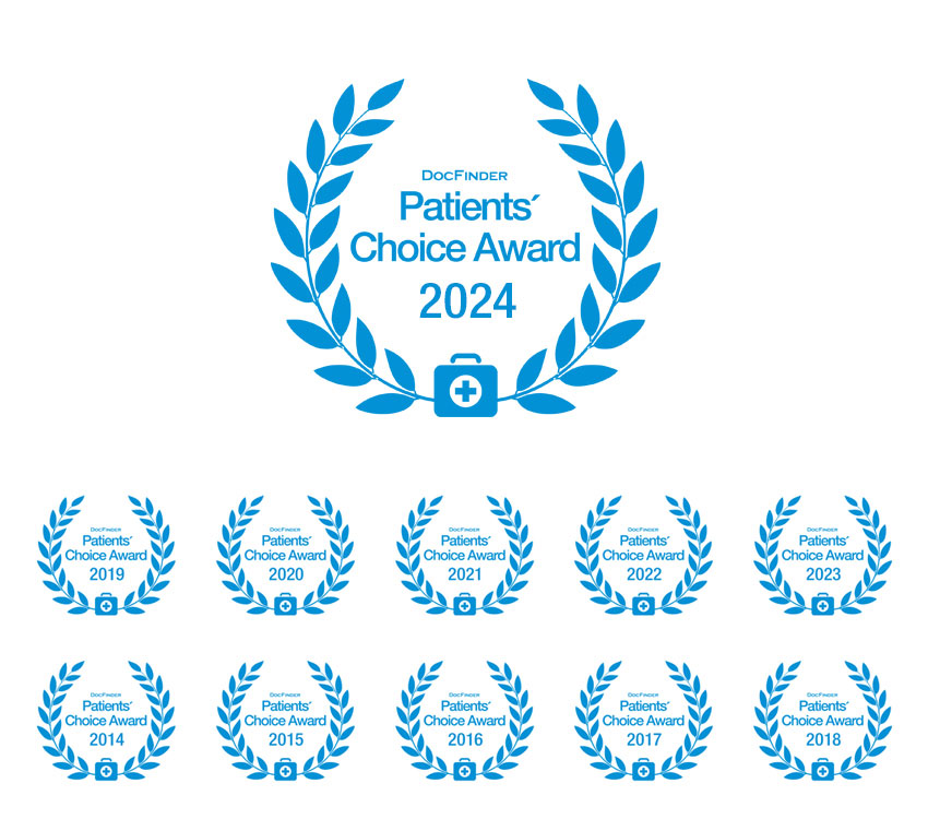 Docfinder Patients Choice Award 2024