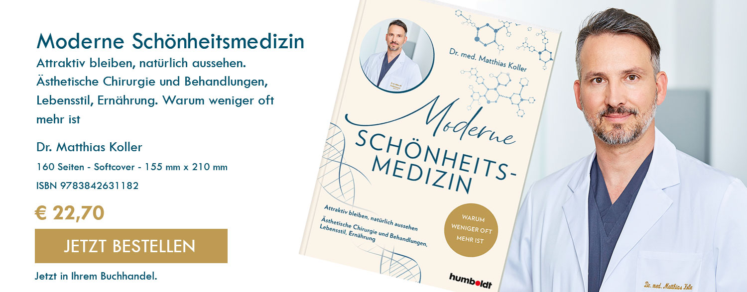 Buch Moderne Schönheitsmedizin Dr. Koller, Plastischer Chirurg Linz